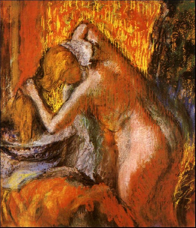 Edgar Degas Apres le Bain